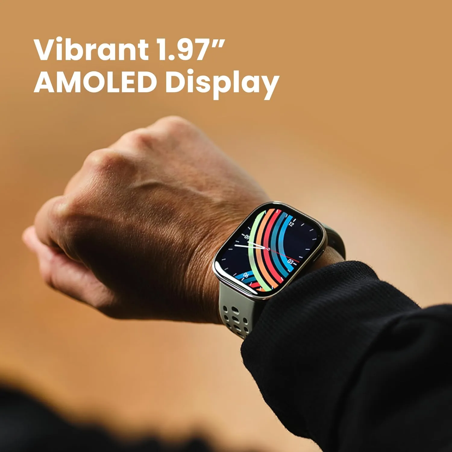 Amazfit Bip 6 Smart Watch 46mm, 14 Day Battery, 1.97" AMOLED Display, GPS & Free Maps, AI, Bluetooth Call & Text, Health, Fitness & Sleep Tracker, 140  Workout Modes, 5 ATM Water-Resistance, Red