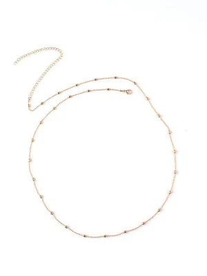 Beaded Detail Waist Chain