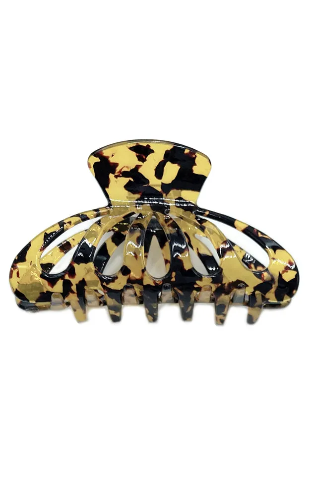 BHL210201 Open Shell Shape Single Acrylic Hair Claw