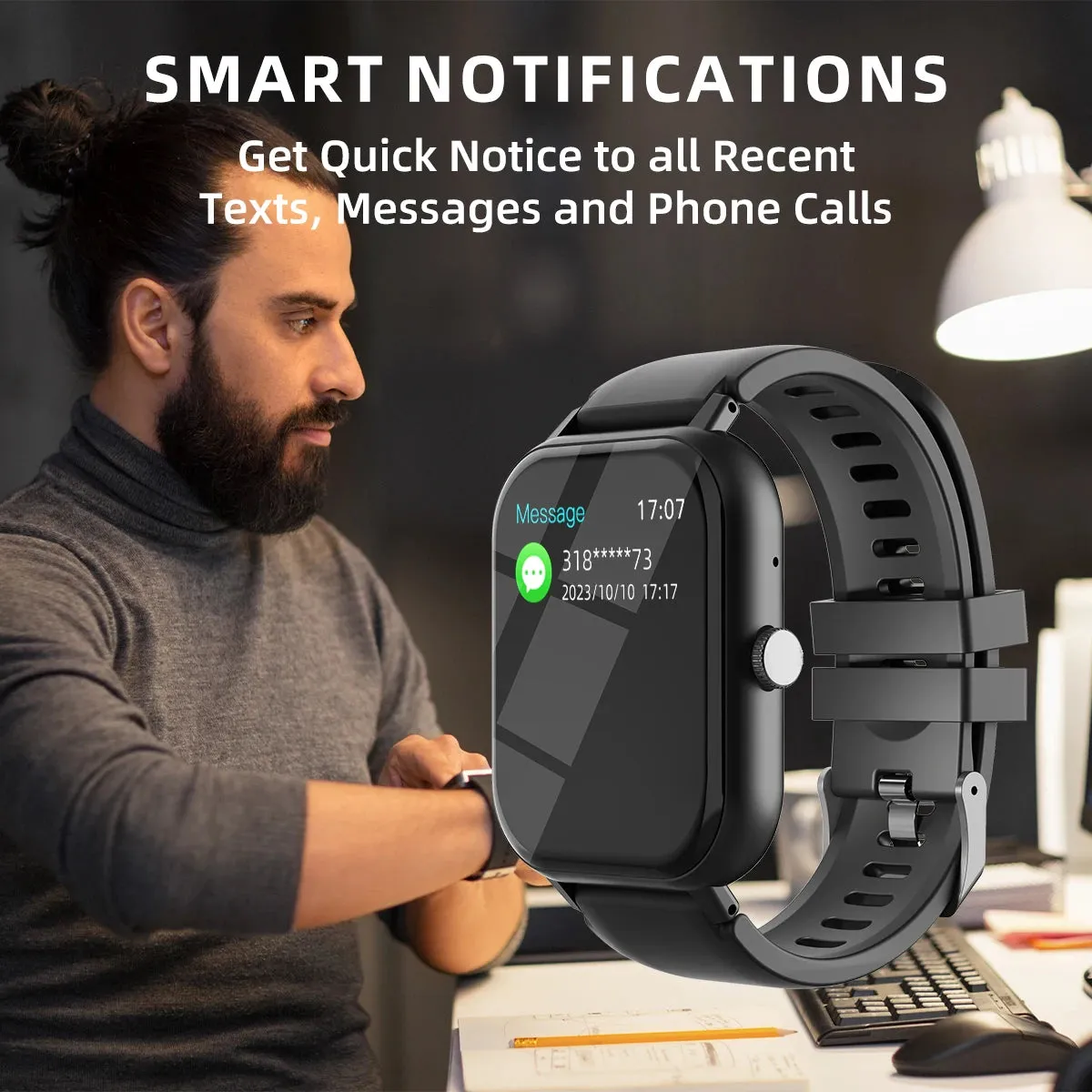 Bluetooth Call Smart Watch Sports Fitness Smartwatch