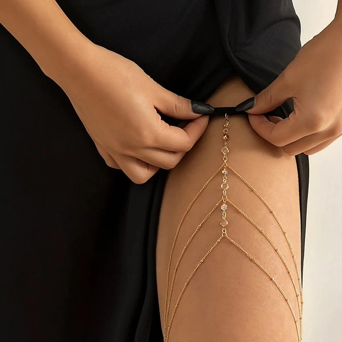 Elastic Band Leg Thigh Chain