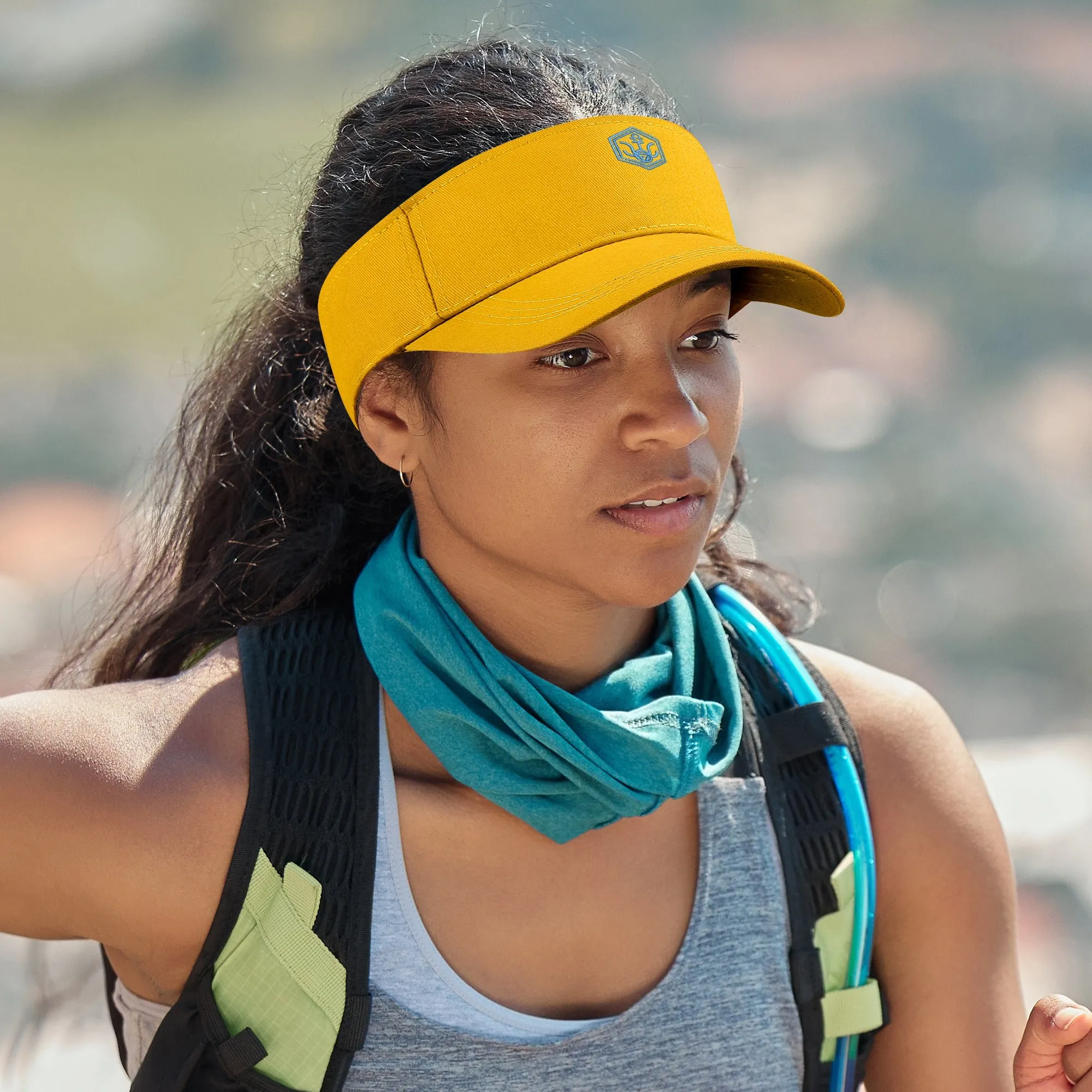 Embroidered Sun Visor Caps