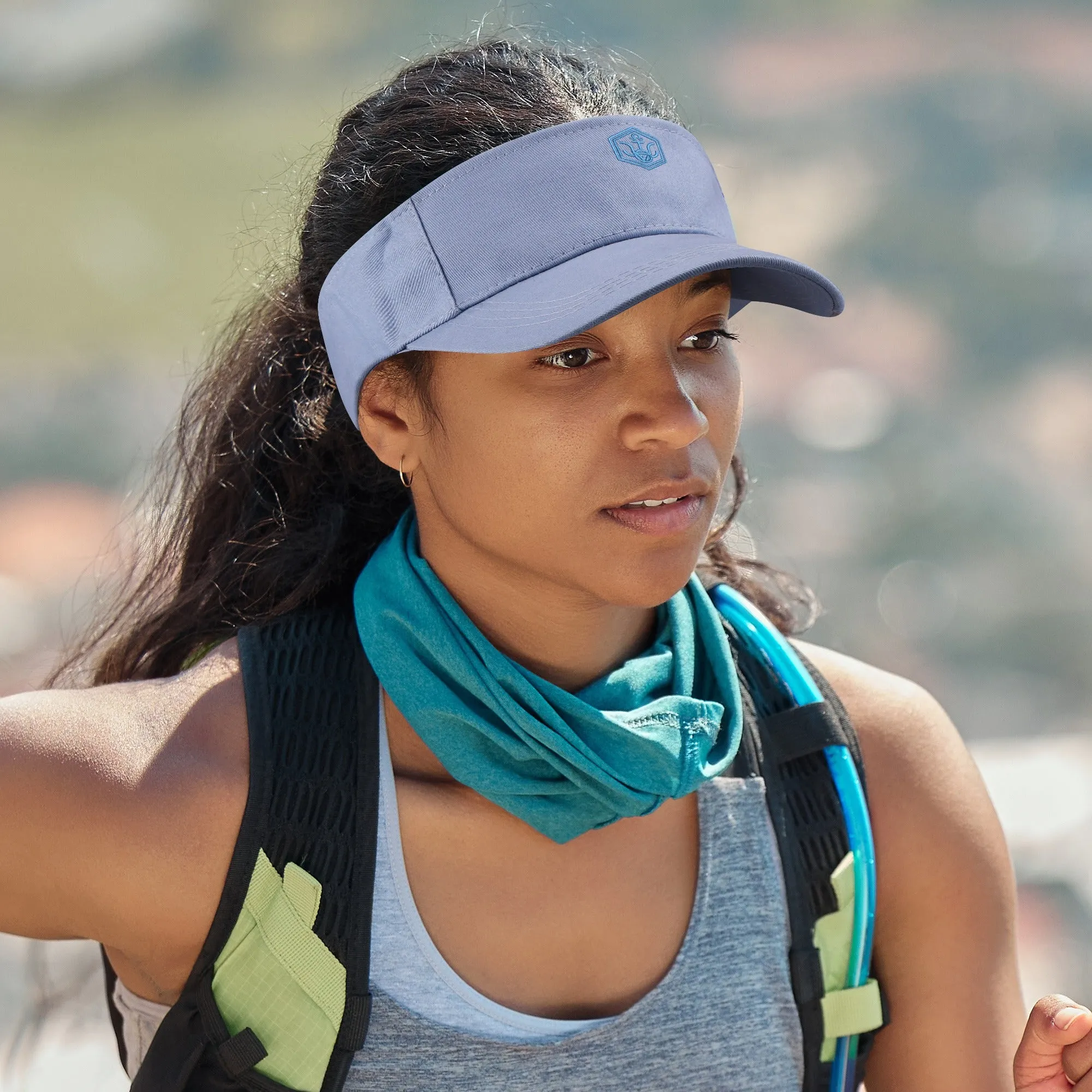 Embroidered Sun Visor Caps