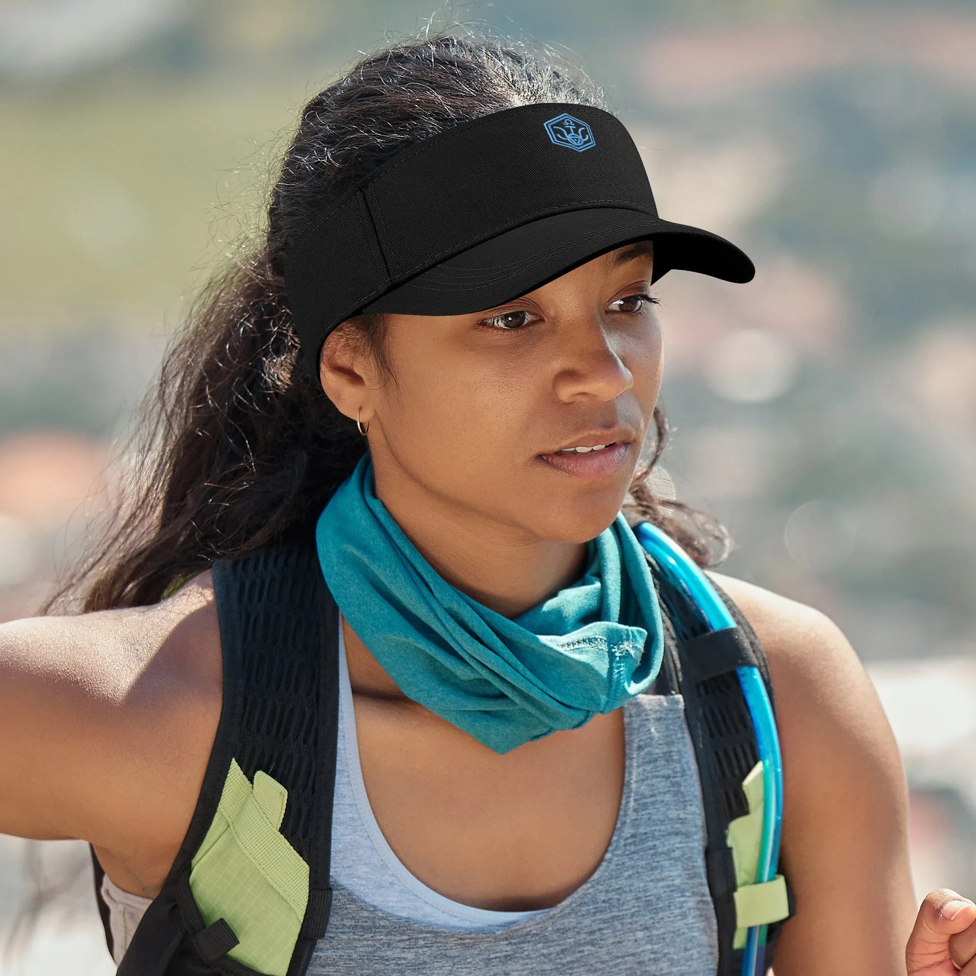 Embroidered Sun Visor Caps