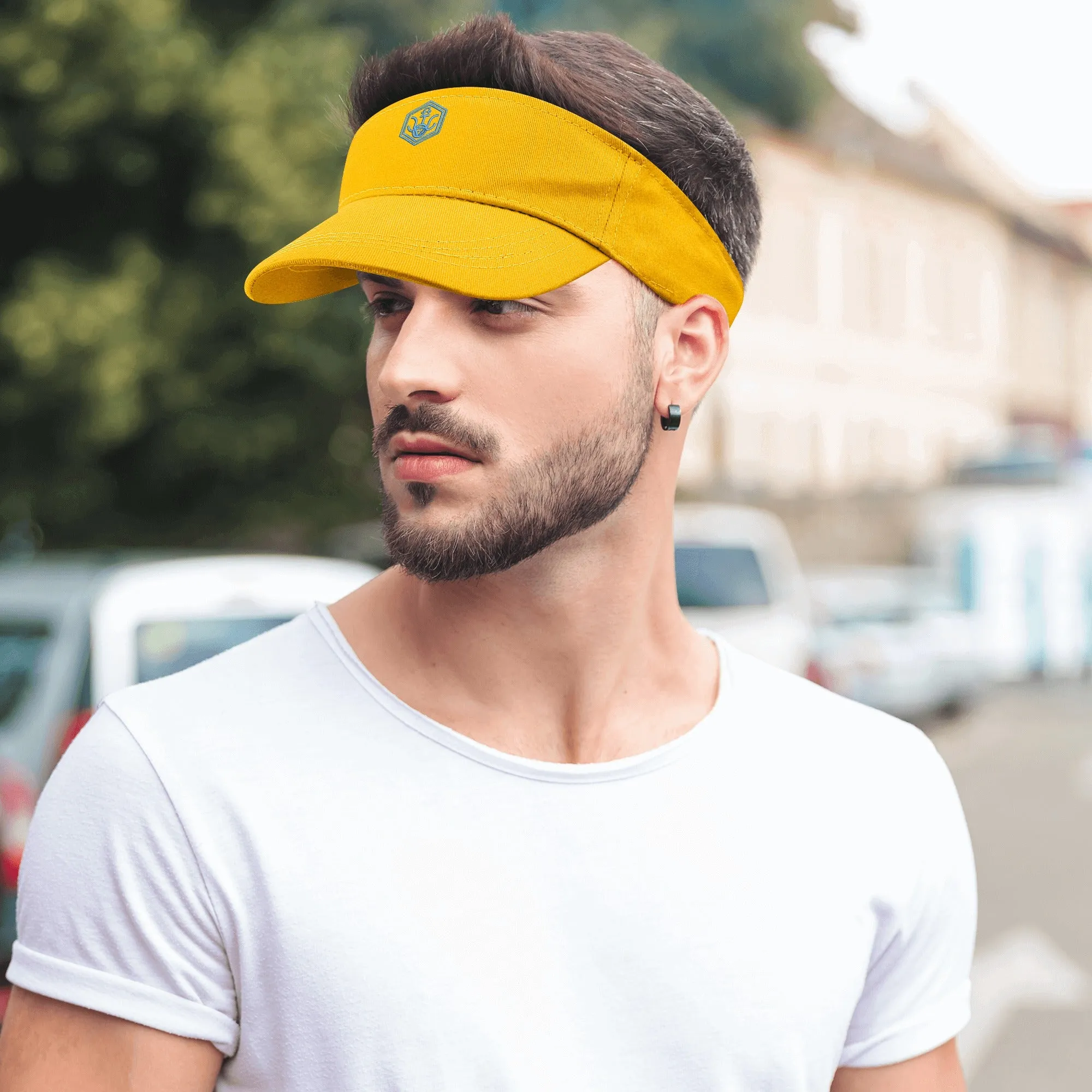 Embroidered Sun Visor Caps
