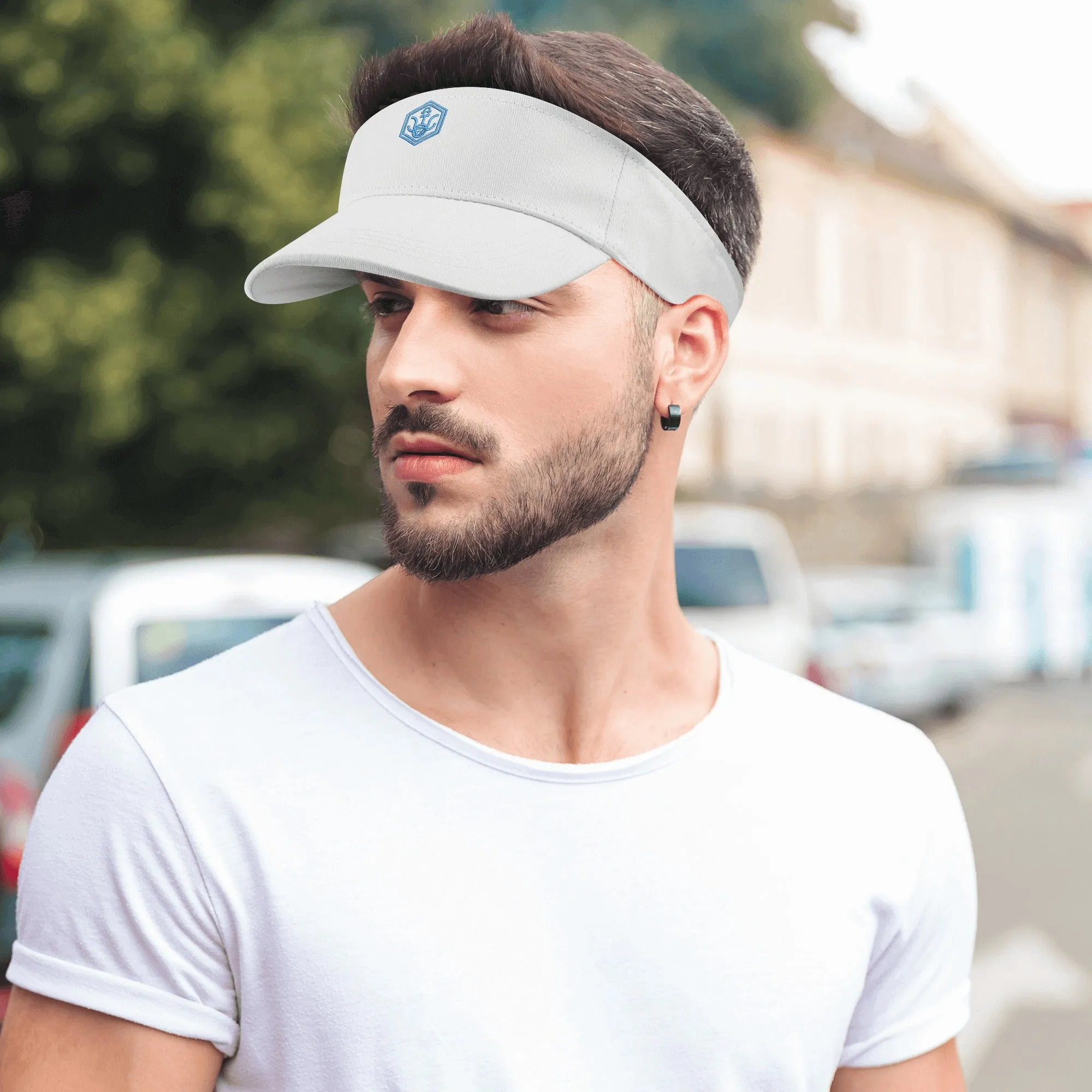 Embroidered Sun Visor Caps