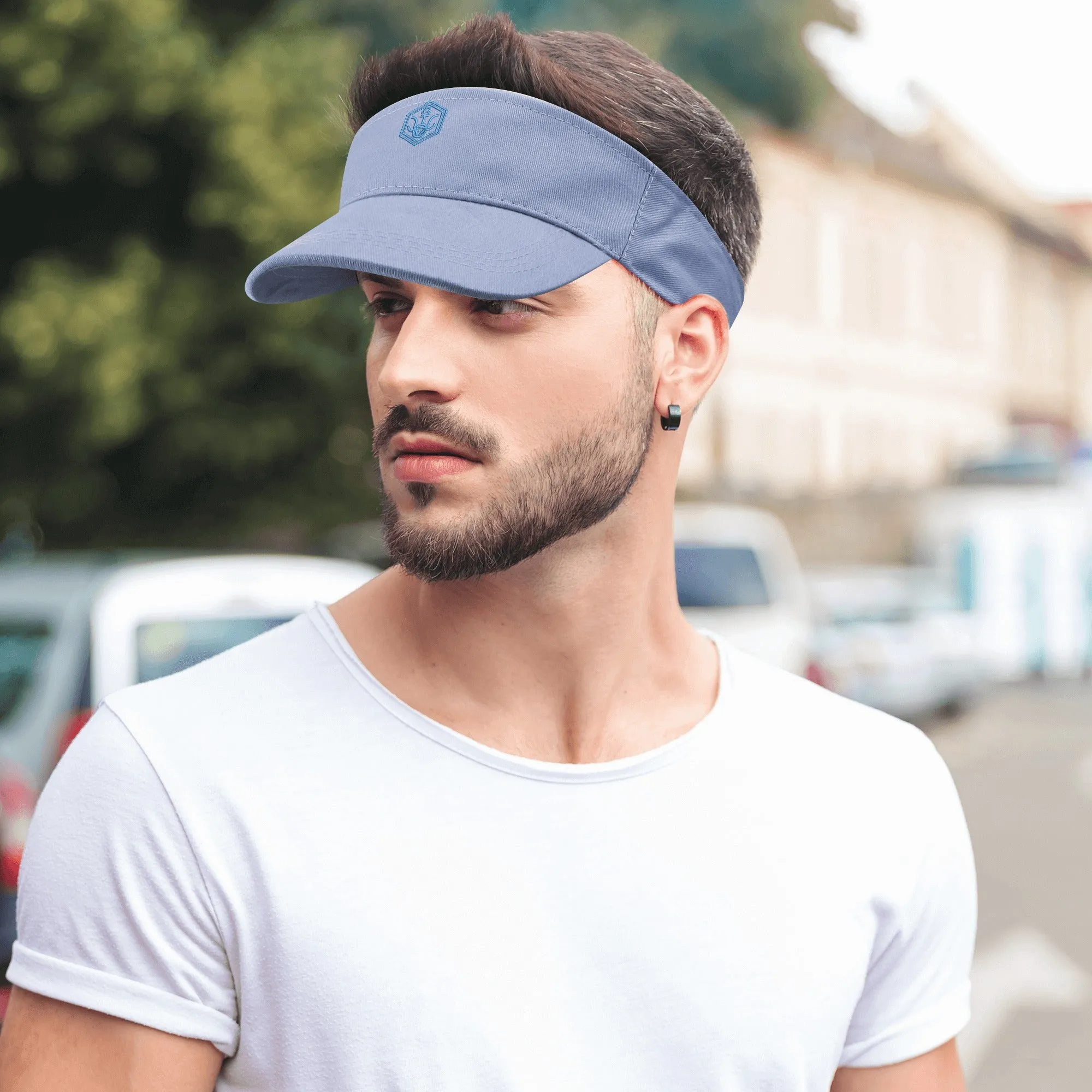 Embroidered Sun Visor Caps