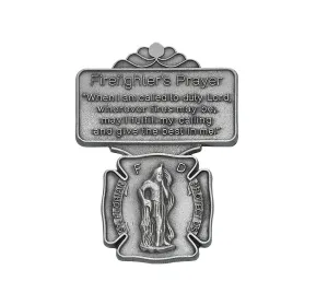 FIREFIGHTER PRAYER VISOR CLIP - VC-861