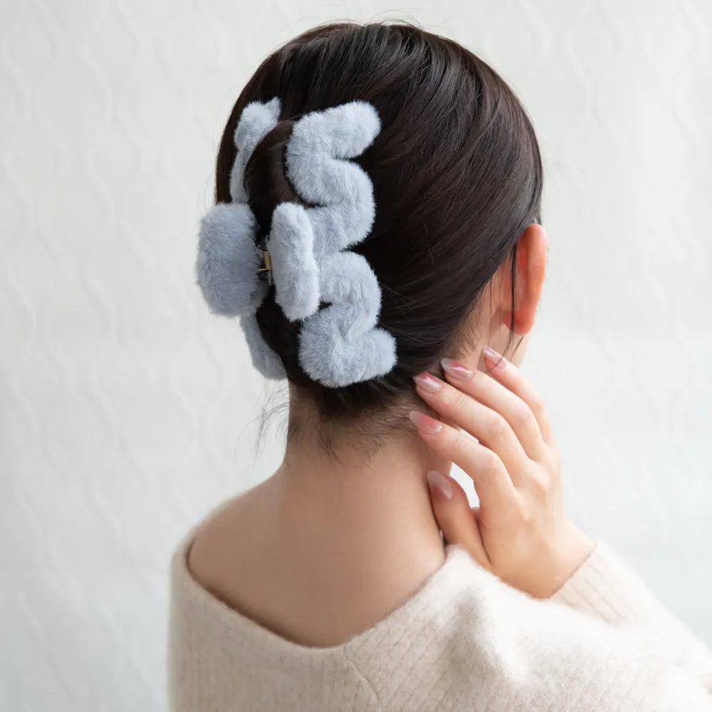 Fluffy Large Wave Hair Claw