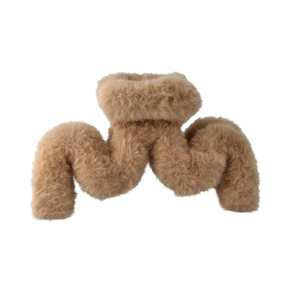 Fluffy Large Wave Hair Claw