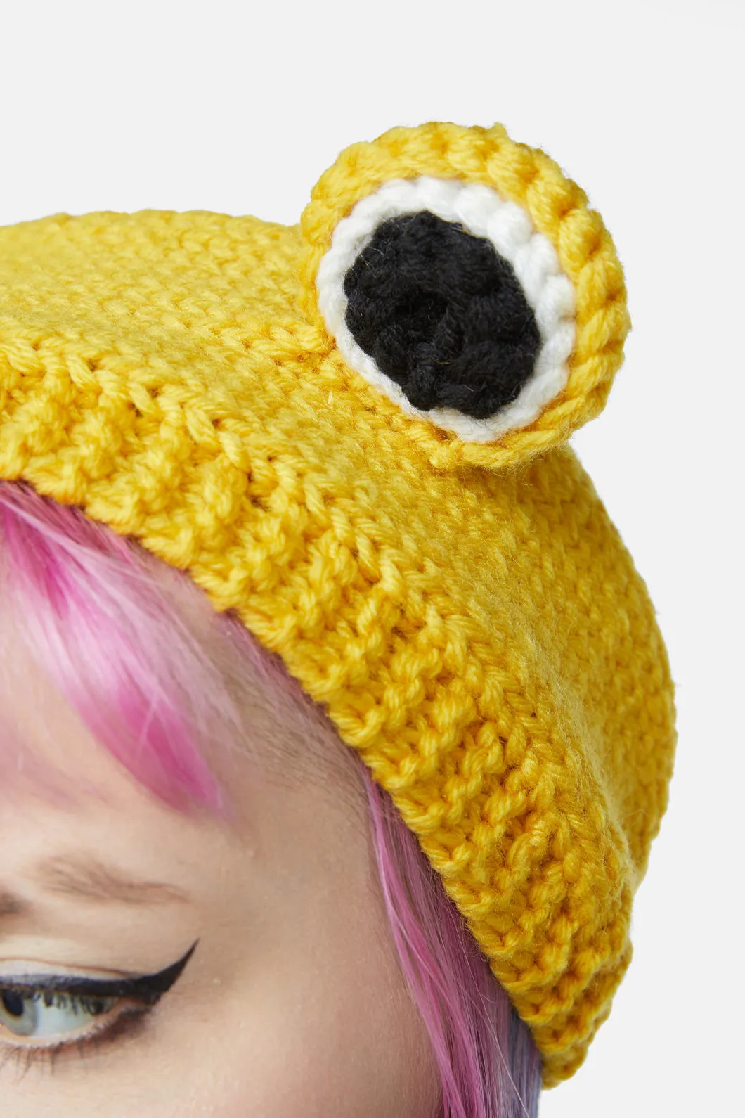 Frog Knitted Headband