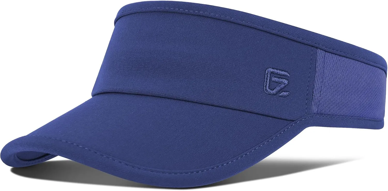 GADIEMKENSD Performance Visor - Stretchy Fabric, Lightweight, Breathable, Suitable for Sun Protection and Outdoor Exercise