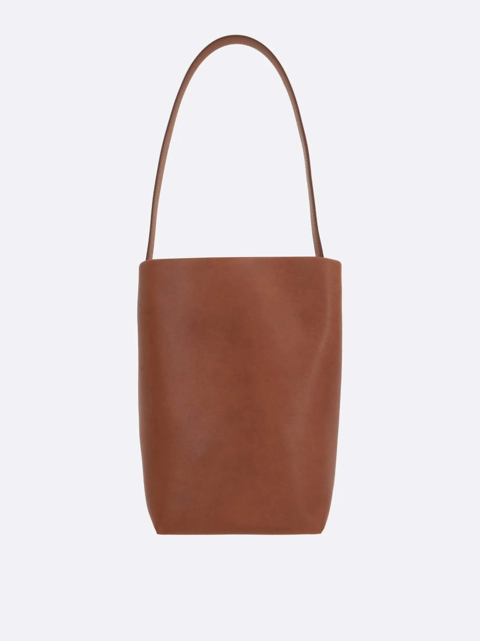 Grained Leather Tote Bag