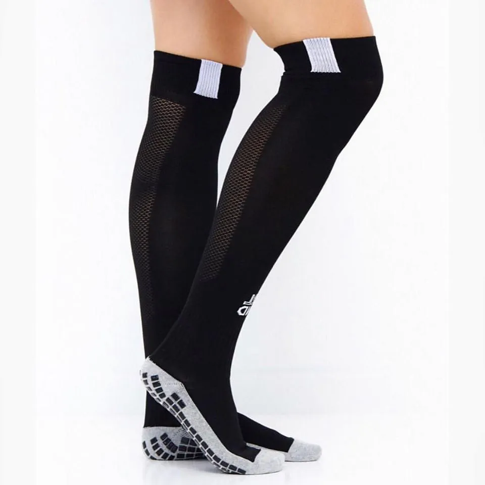 GREEN NTRL GRND FOOTBALL GRIP SOCKS