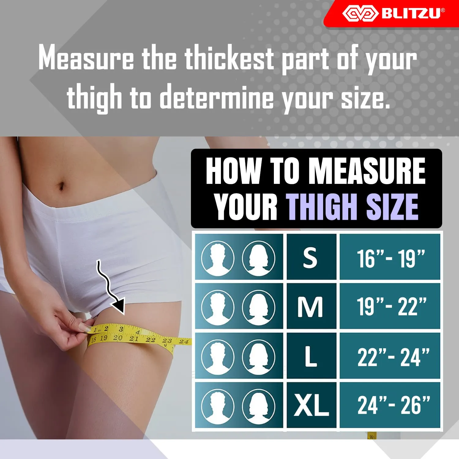 Hamstring Compression Sleeve, Thigh Compression Sleeve for Women and Men, Upper Leg Brace for Groin, Sciatica & Quad Tendonitis, Wrap Support for Recovery, Running, Sports and Workout Black L