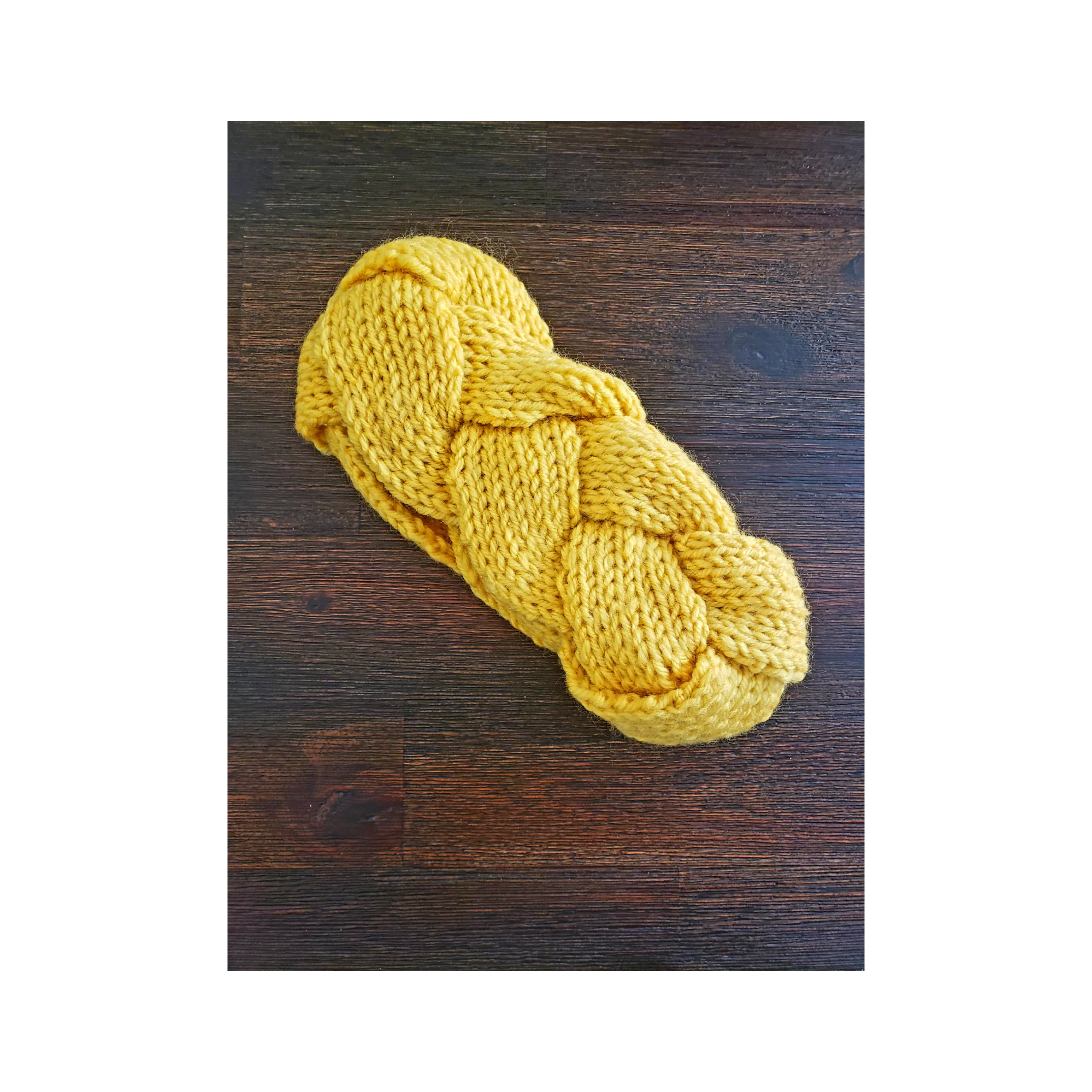 Hand-Knitted Sweater Headband (11 Options)