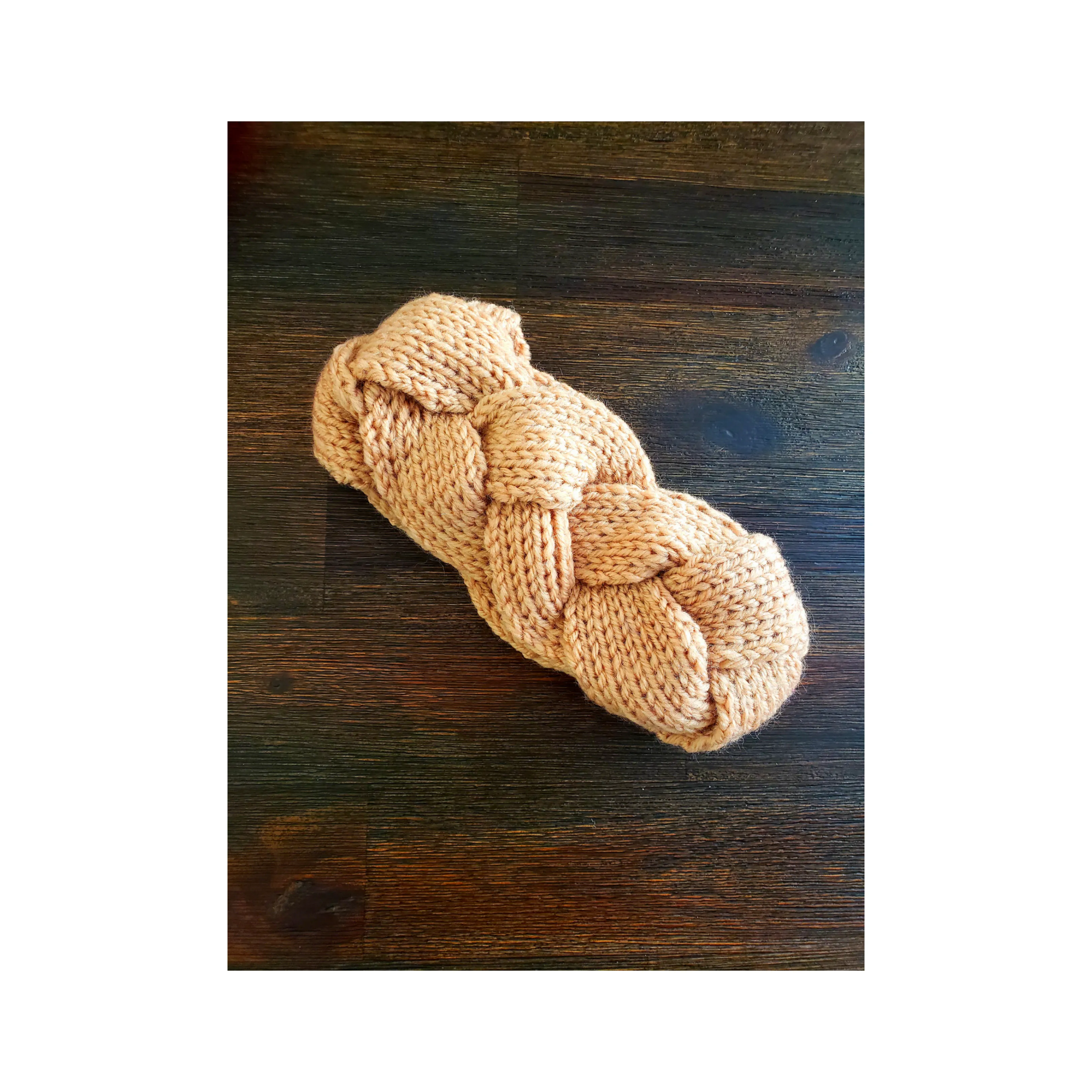 Hand-Knitted Sweater Headband (11 Options)