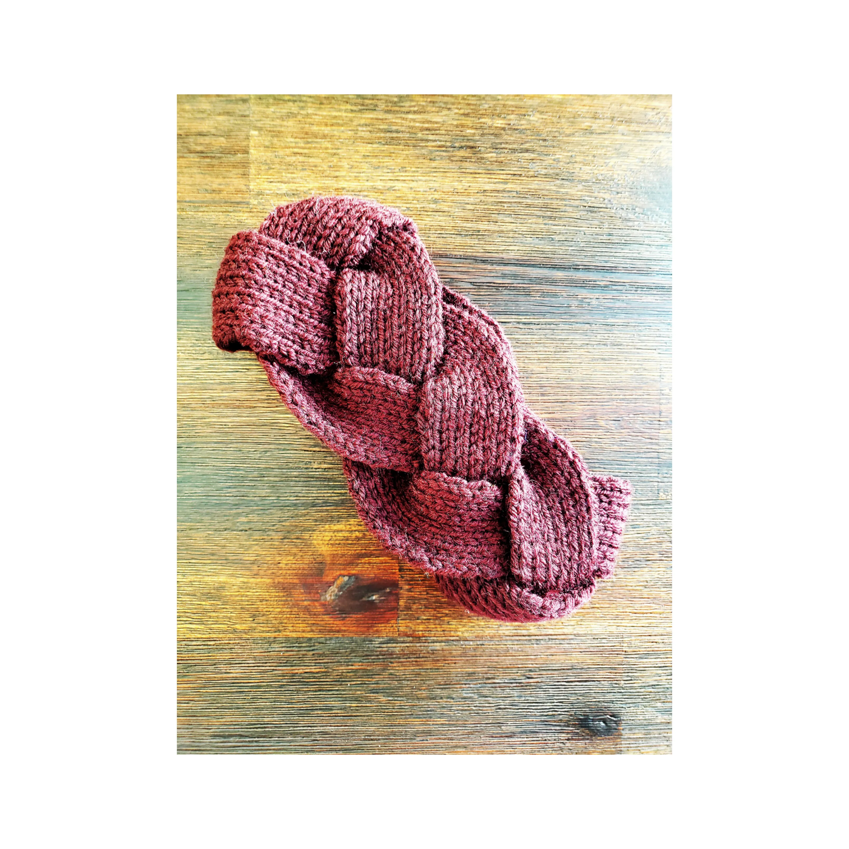 Hand-Knitted Sweater Headband (11 Options)