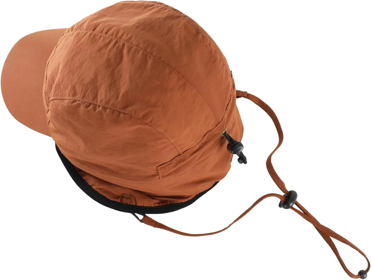 Home Prefer Waterproof Men's Winter Hats with Visor Warm Fleece Lined Baseball Cap Earflaps Trooper Trapper Hat for Men