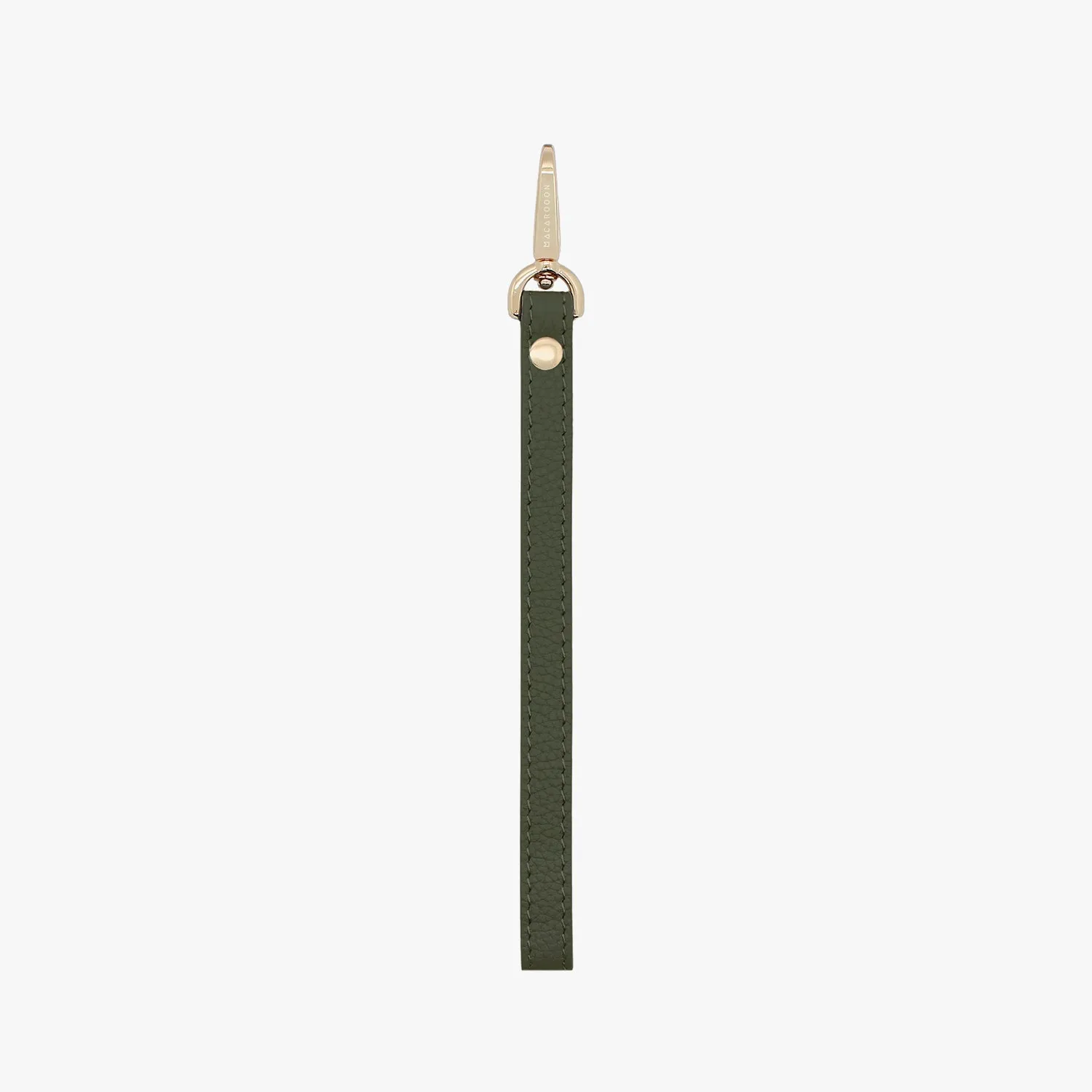 iPhone 15 Leather Sling Card Case with Wrist Leather Strap