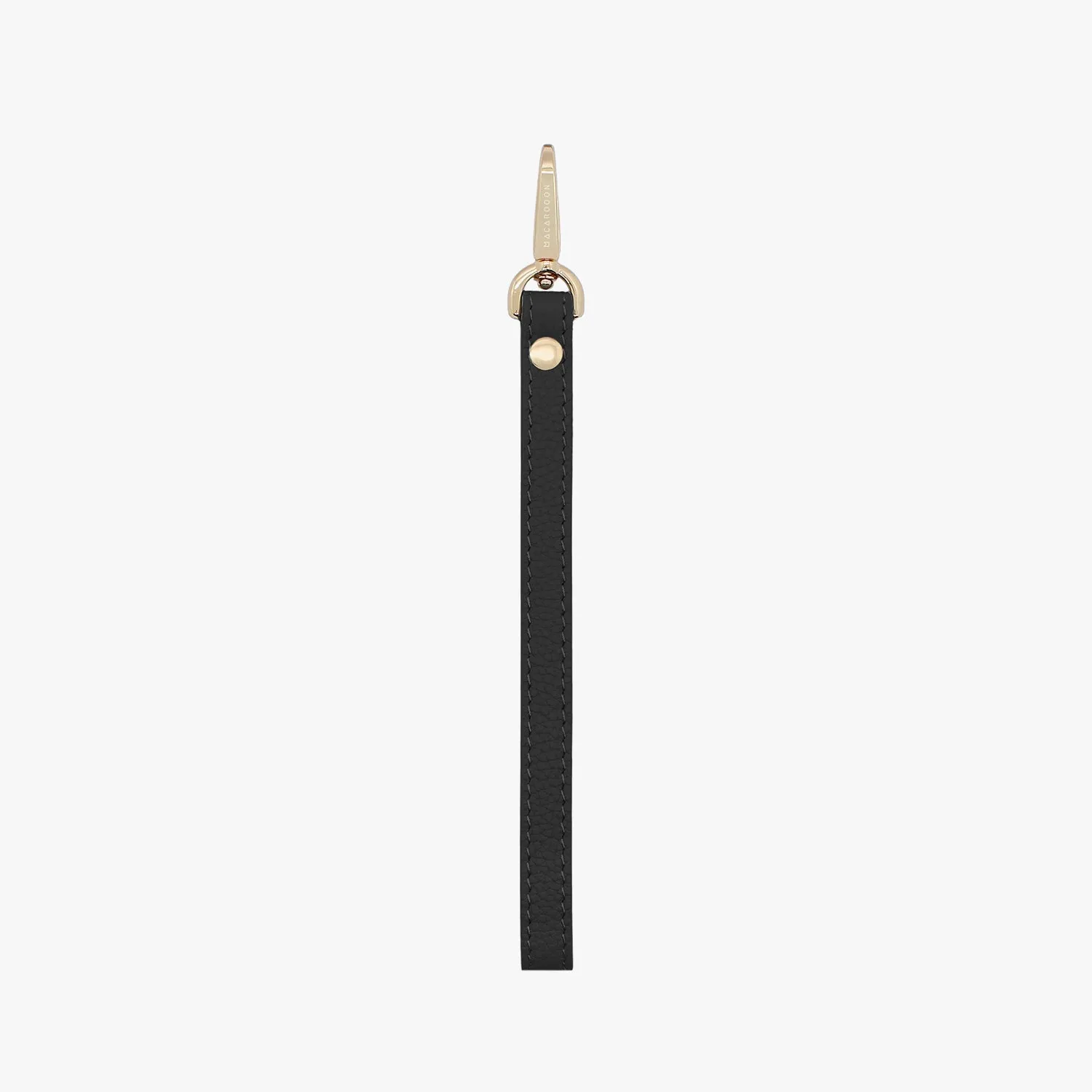 iPhone 15 Leather Sling Card Case with Wrist Leather Strap