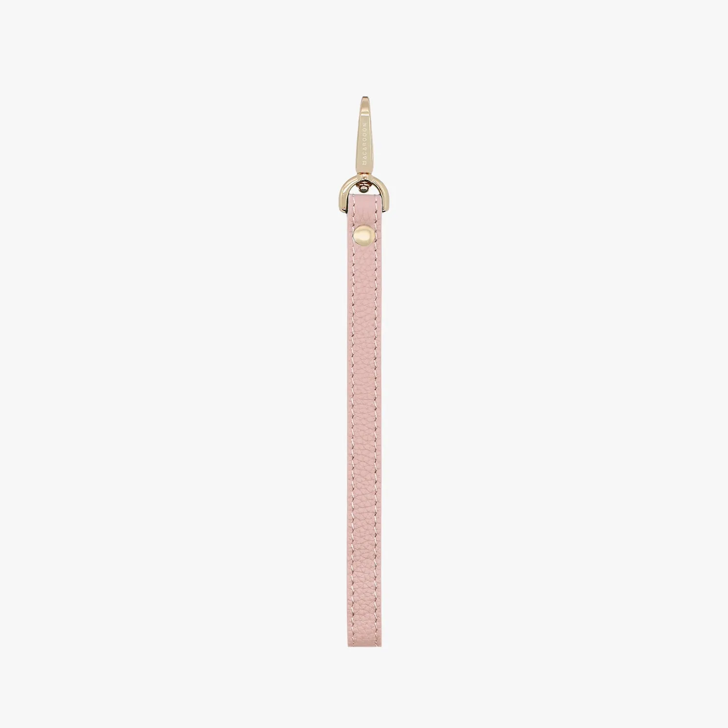 iPhone 15 Leather Sling Card Case with Wrist Leather Strap