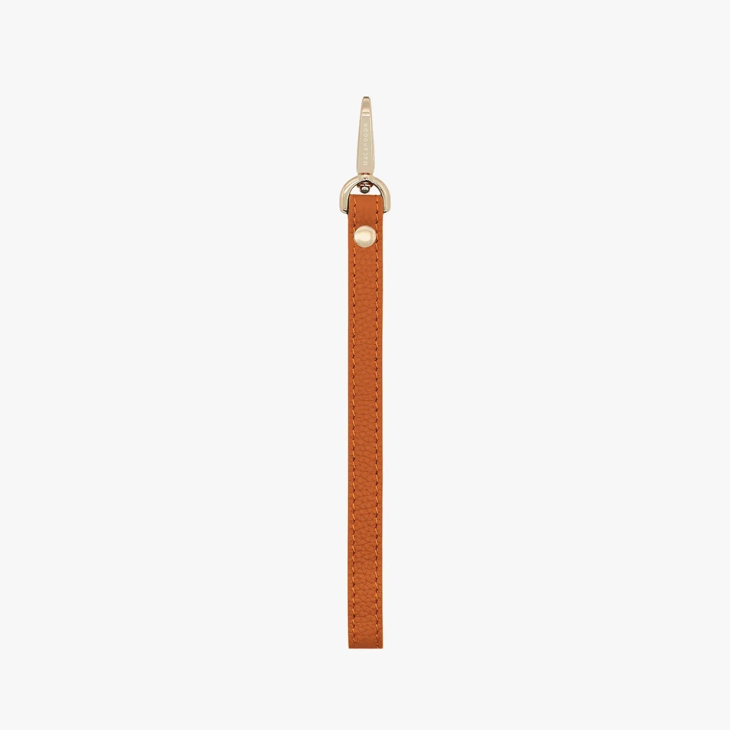 iPhone 15 Leather Sling Card Case with Wrist Leather Strap