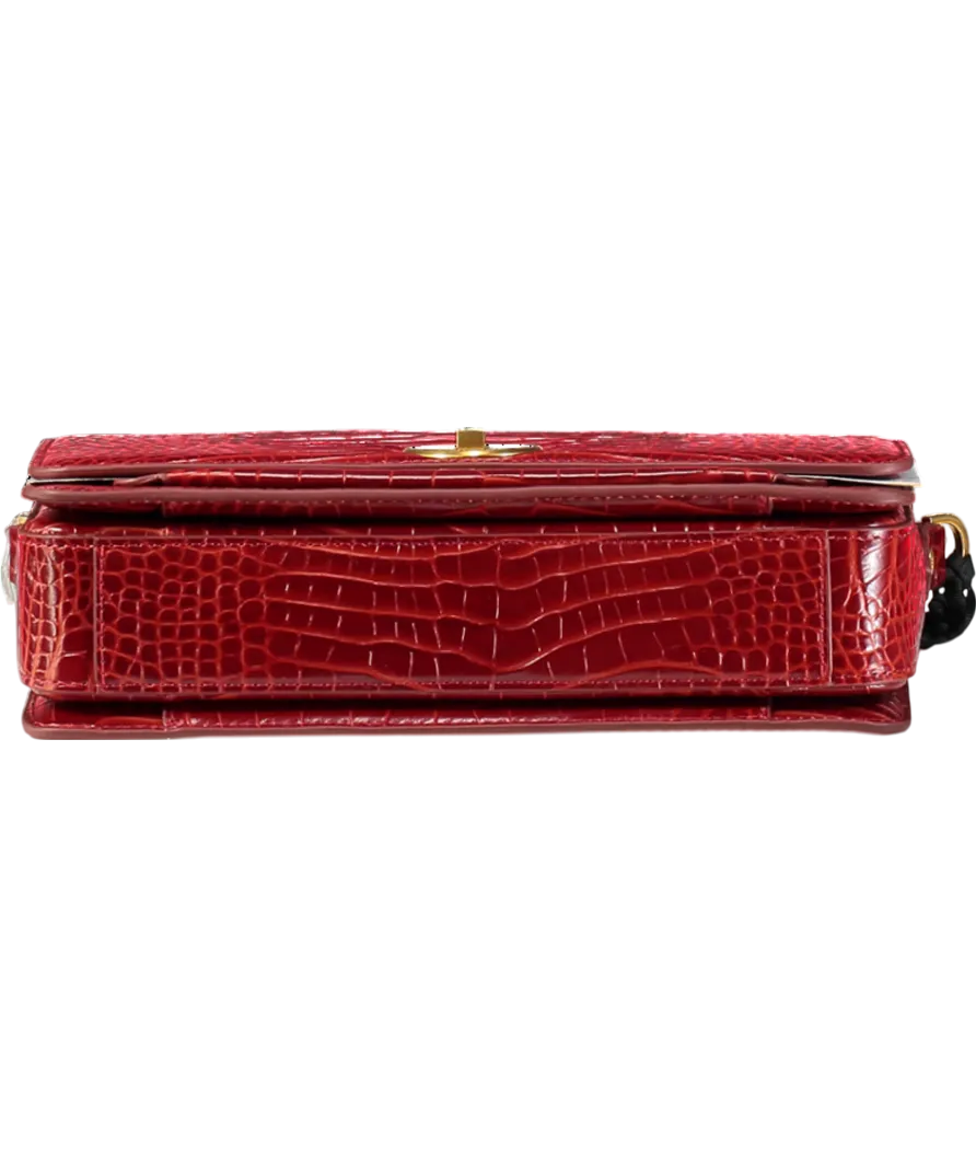 Jasper Conran London Red Leather Multi Strap Bag