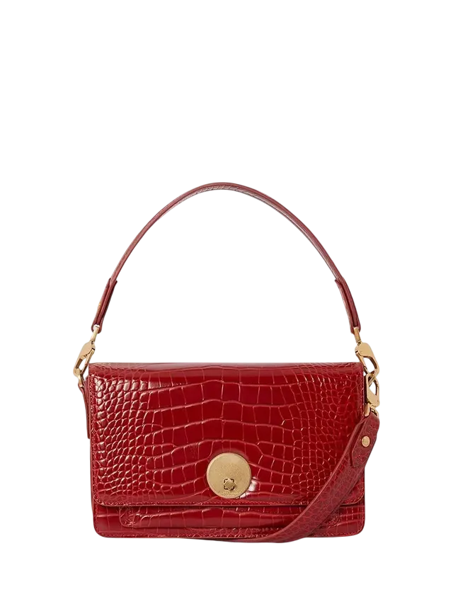 Jasper Conran London Red Leather Multi Strap Bag