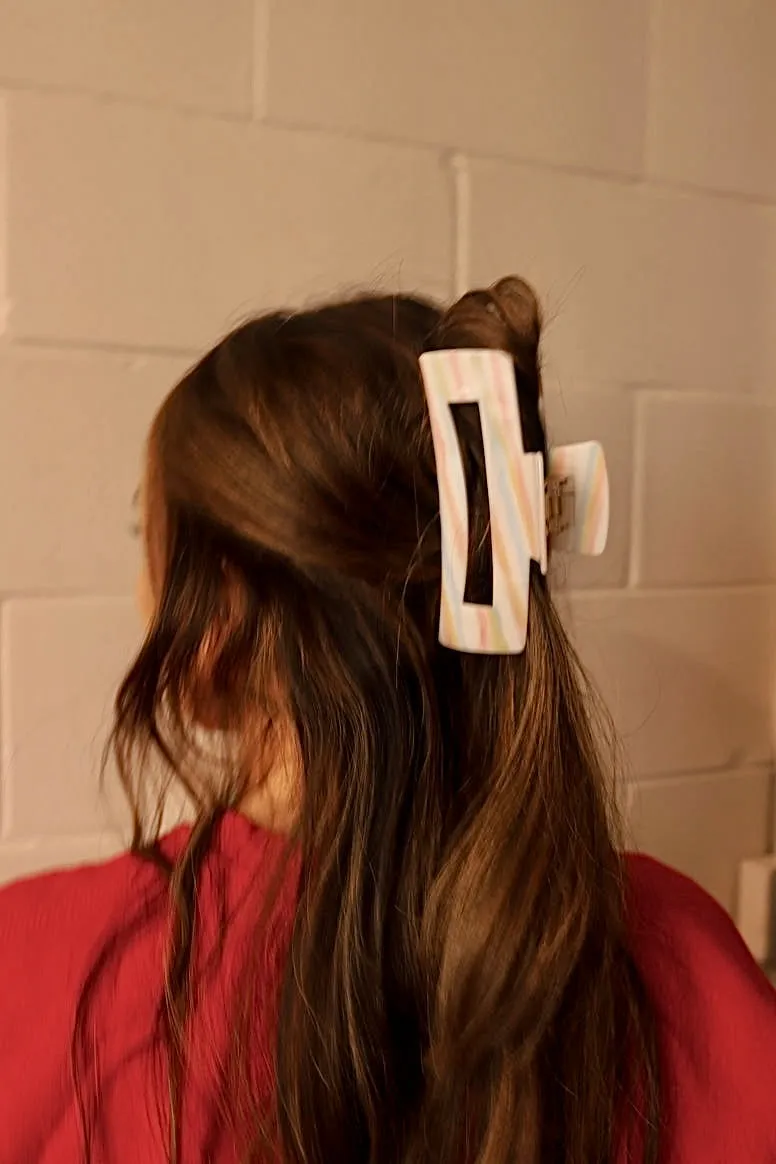 kaxi acrylic rectangle claw clip