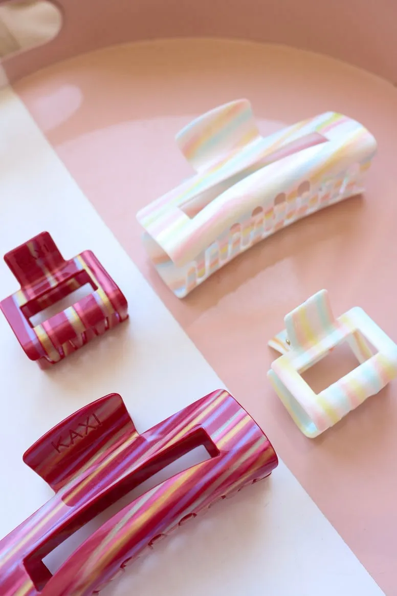 kaxi acrylic rectangle claw clip