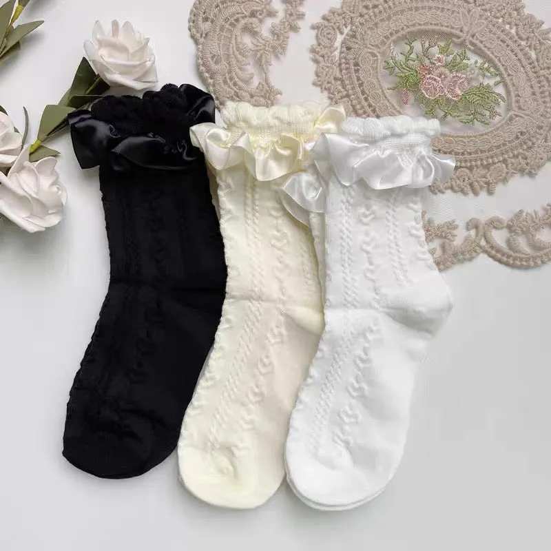 Lace Ruffle Socks Lace Ankle Socks