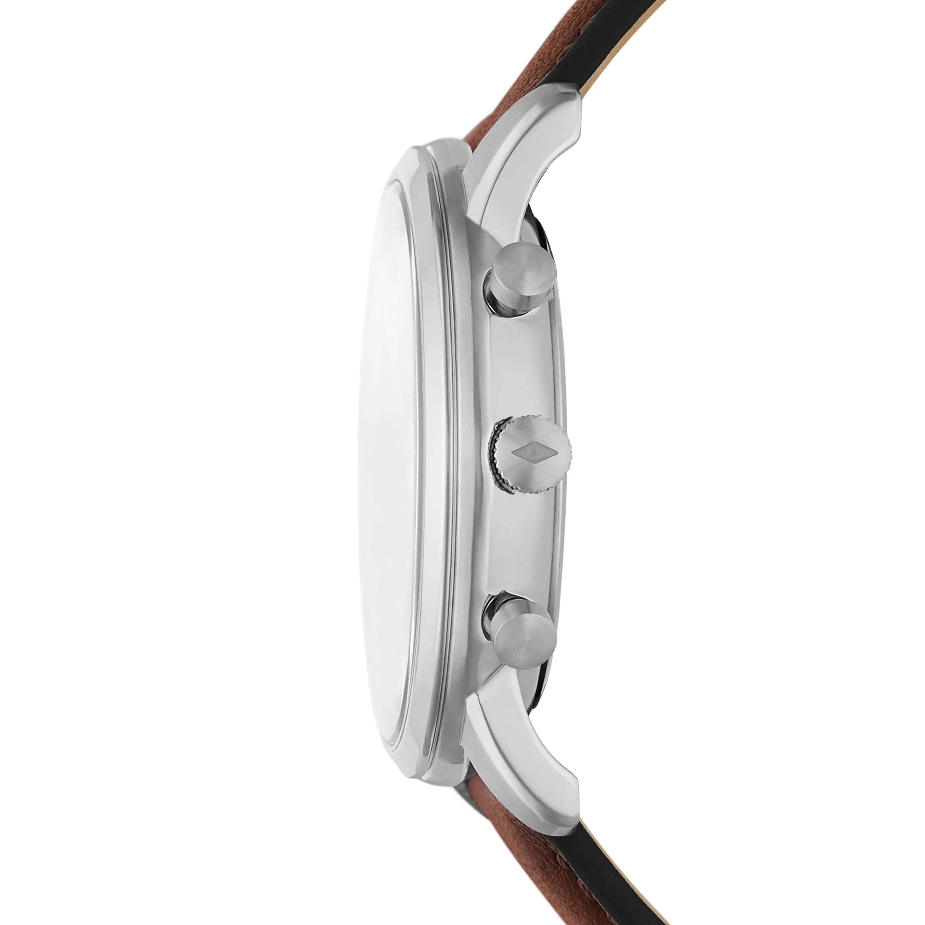 Minimalist Chronograph Luggage Eco Leather Watch