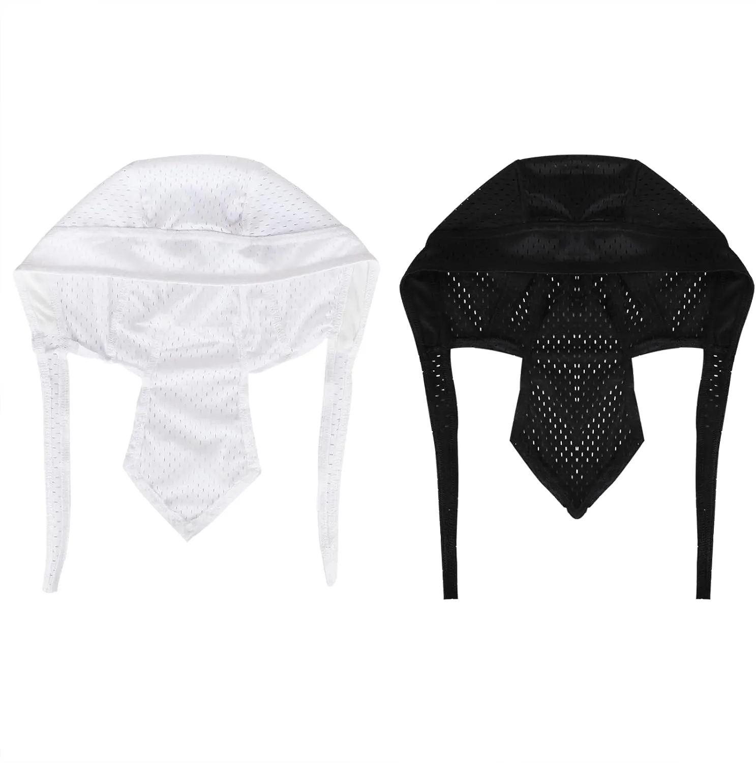 PURFUN Men Women Breathable Cycling Bandana Headscarf Adjustable Sweat Wicking Quick Dry Mesh Head Scarf Wrap Liner Skull Cap