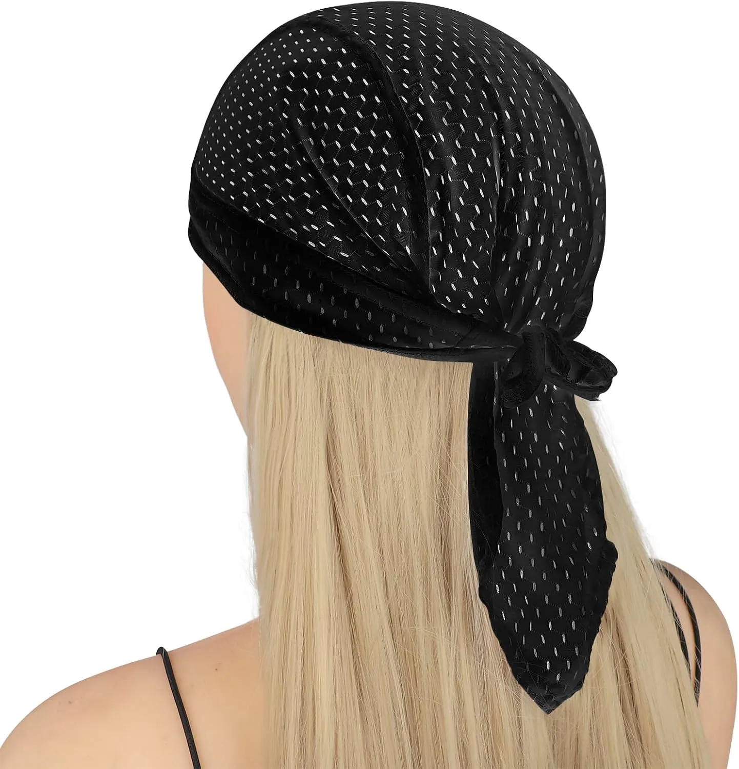 PURFUN Men Women Breathable Cycling Bandana Headscarf Adjustable Sweat Wicking Quick Dry Mesh Head Scarf Wrap Liner Skull Cap