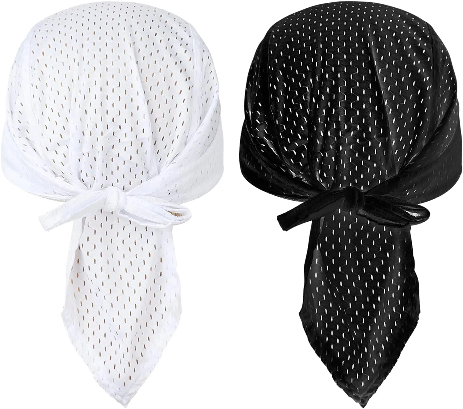 PURFUN Men Women Breathable Cycling Bandana Headscarf Adjustable Sweat Wicking Quick Dry Mesh Head Scarf Wrap Liner Skull Cap