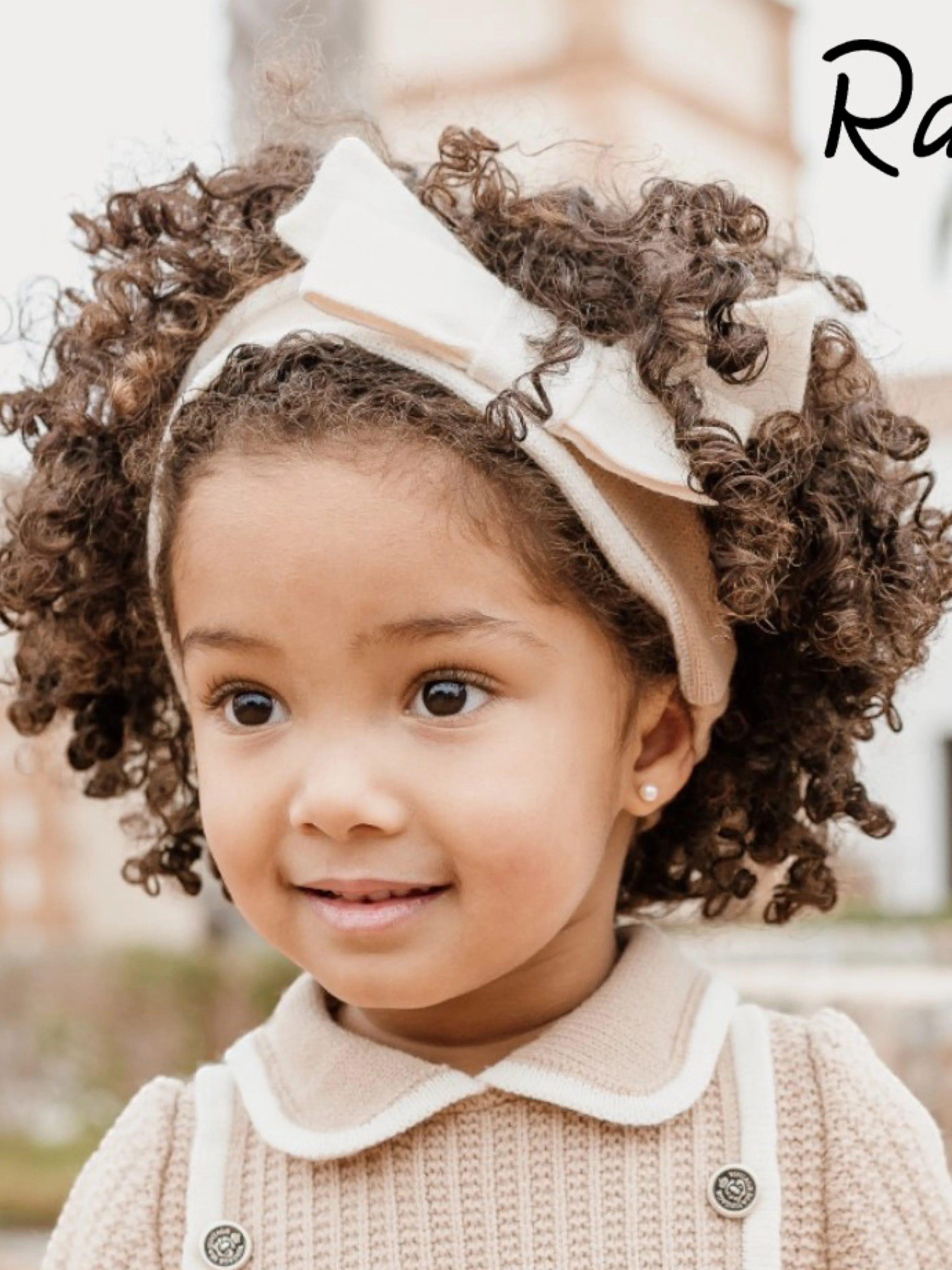 Rahigo camel knitted headband