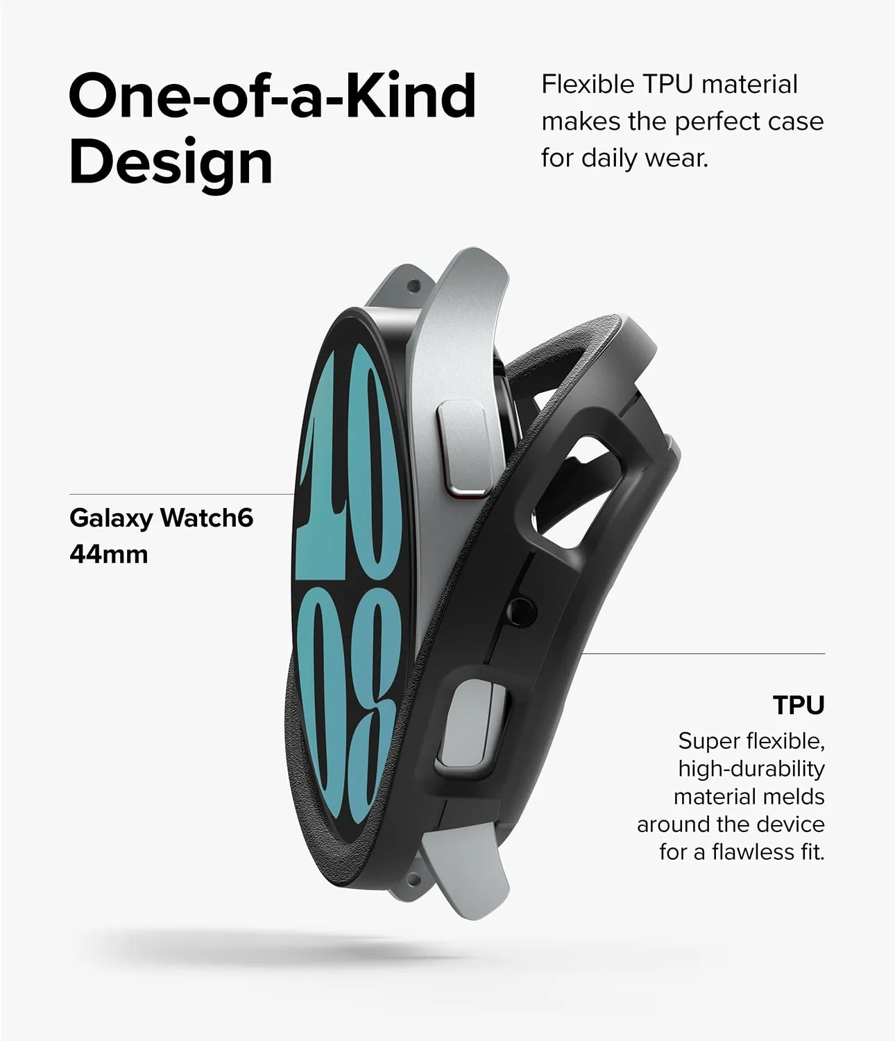Ringke Samsung Galaxy Watch 6 44mm Air Sports Air Sports Case - Black
