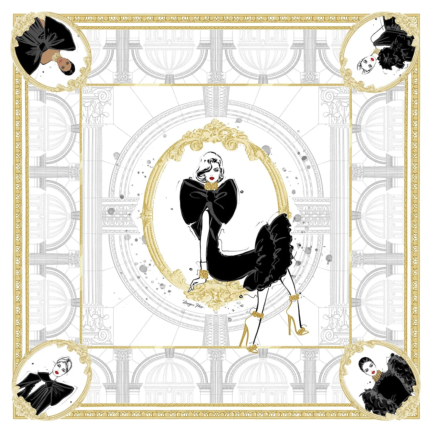 Silk Scarf - Heritage