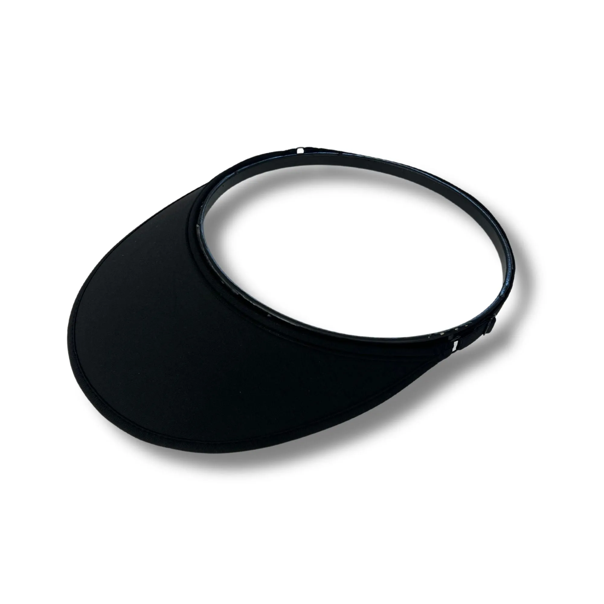 Velo Broad Brim Travel Sun Visor - Abyss Black
