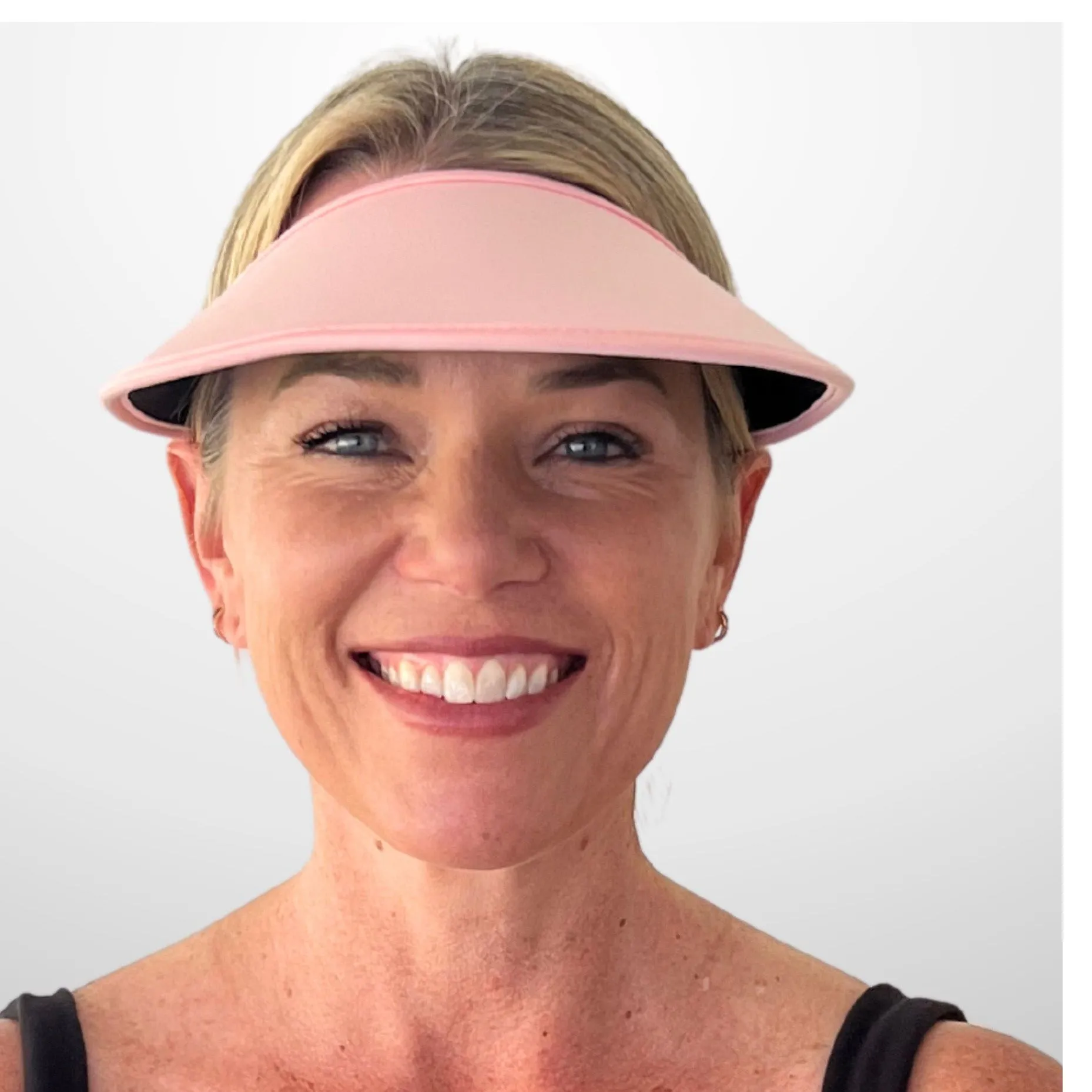 Velo Travel Visor - Powder Pink
