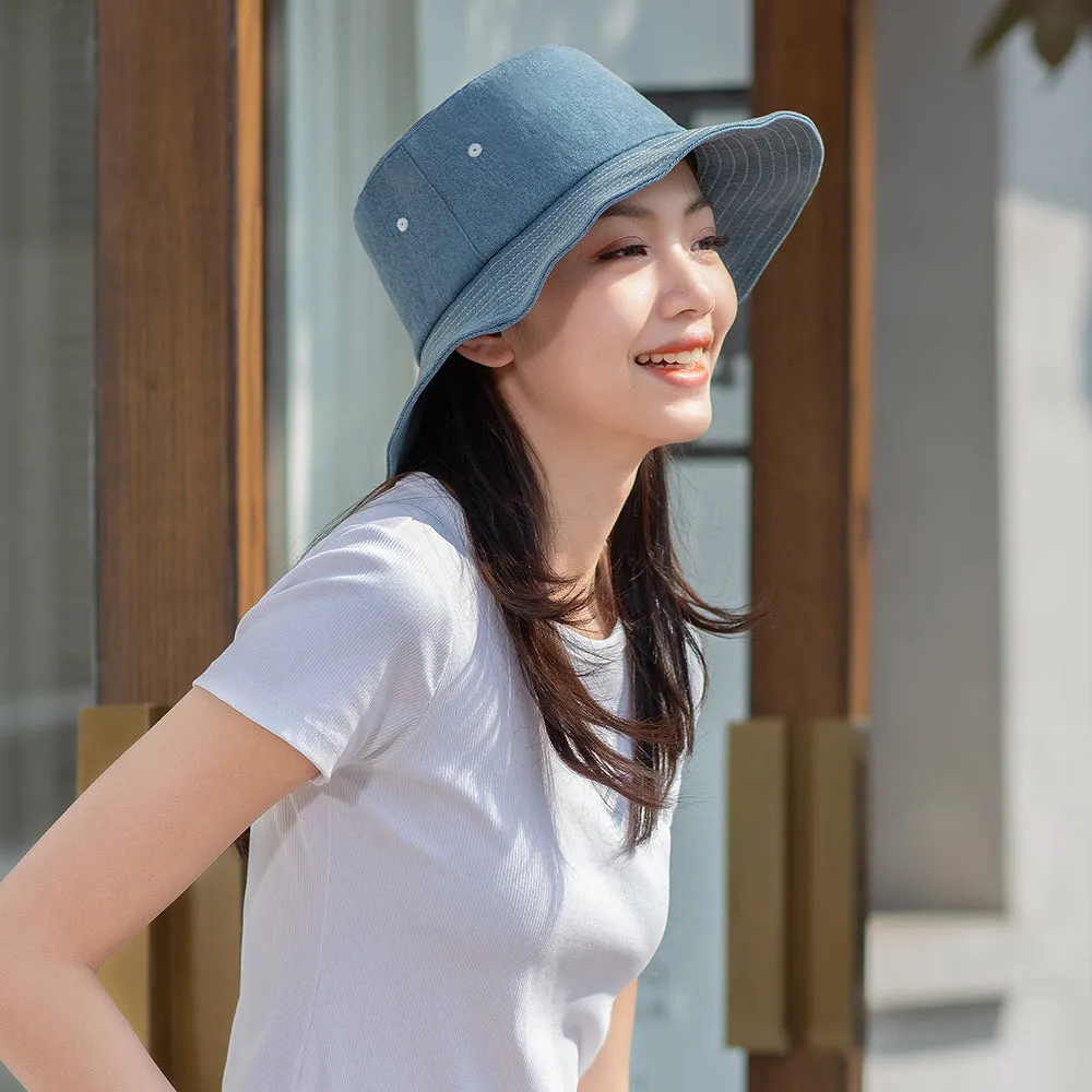 Women's Deformable Brim UV Protection  Fisherman Bucket Hat UPF 50 